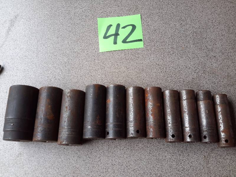 SNAPON, 12 in Drive, Deep Well, Impact Sockets, 6 pt
