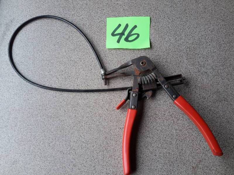 BLUE Pt or Snapon, Hose clamp release tool