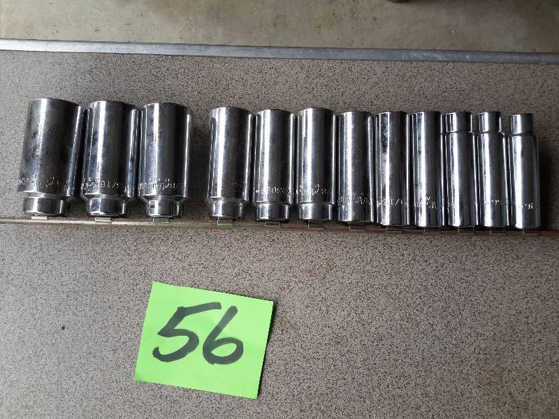 MAC, 12 in Drive, Deepwell, Chrome Sockets