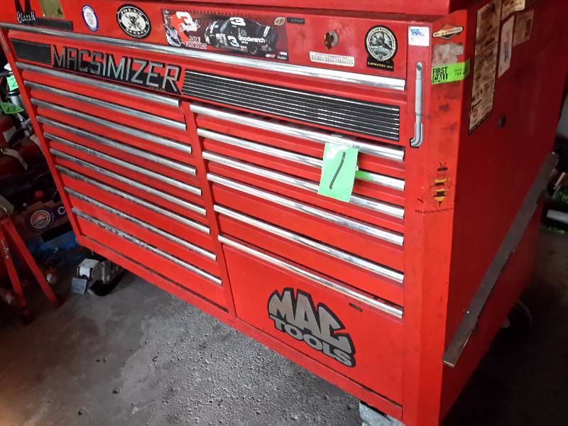the droor mac tool box rolling for sale