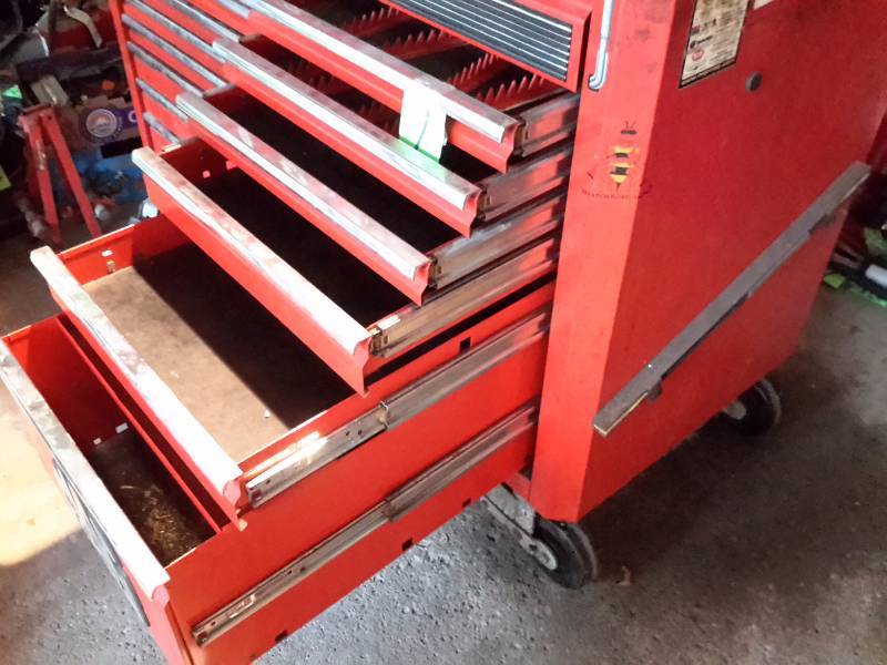 MACSIMIZER, MAC Tool Box.. Fully Extending Drawers..