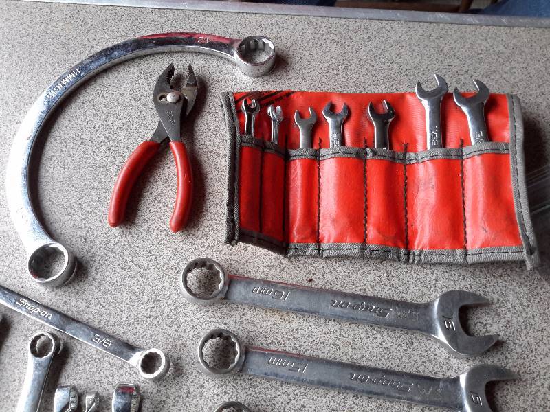 SNAPON, Ignition Wrench Set, Mini pliers, and Misc. Snapon Wrenches
