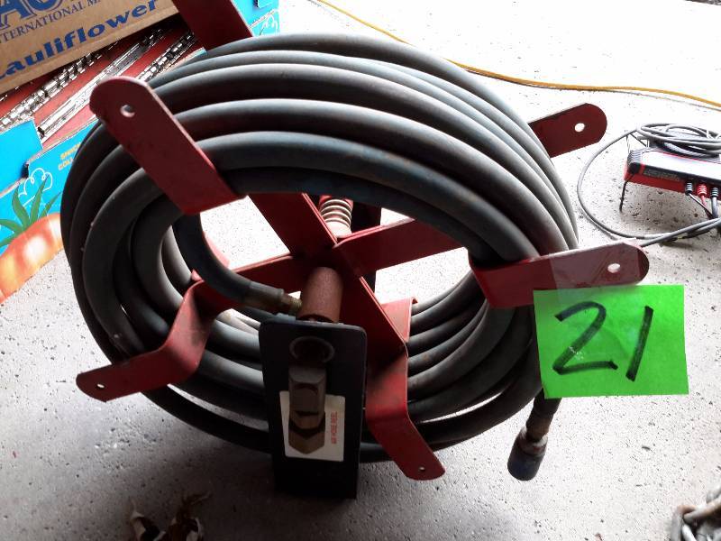 Approx 50 ft of Air hose with MAC Air hose reel