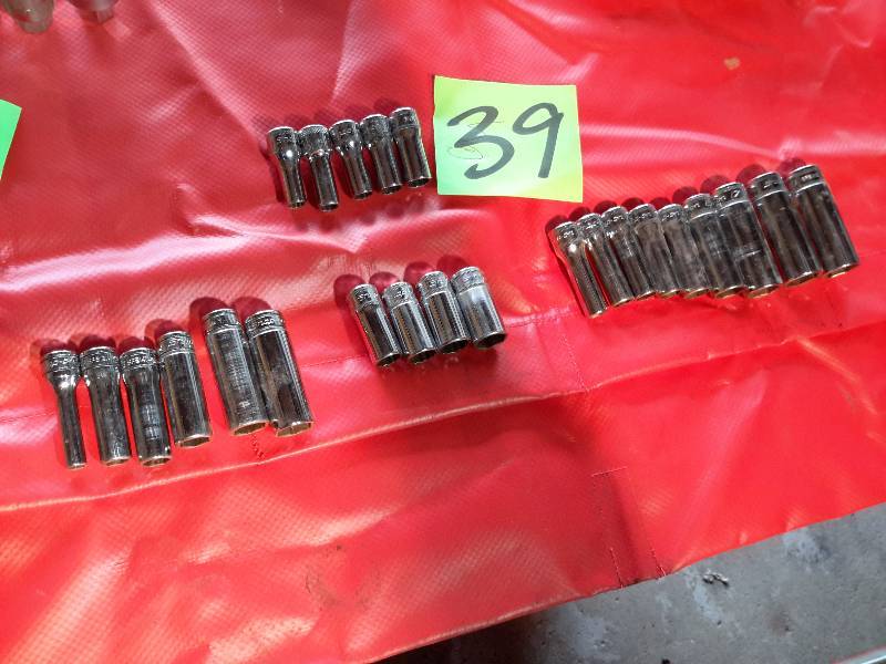 SNAPON, 38 drive, Deepwell and medium deep, 12 pt and 6 pt