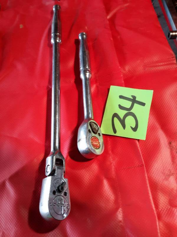 2 SNAPON, 12 Drive Ratchets.. 1, Standard, 1, Flexhead