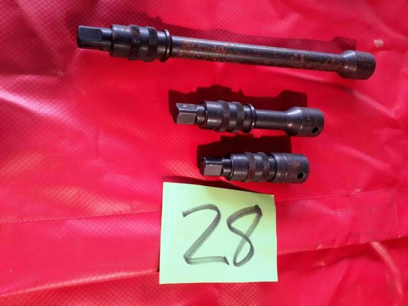SNAPON, Lockable 12 in Drive extensions