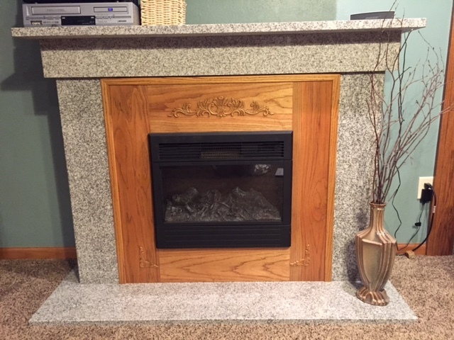 Granite Fireplace Surround