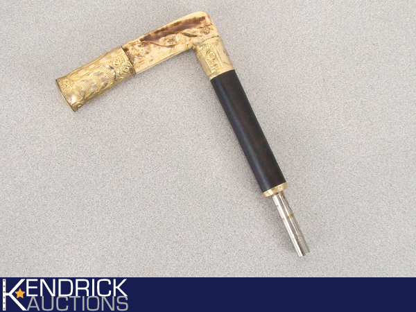 Antique Bone Umbrella Handle