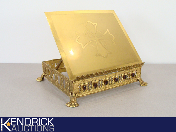Solid Brass Bible Stand
