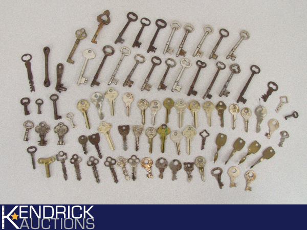Large Lot of Antique Skeleton etc. Keys