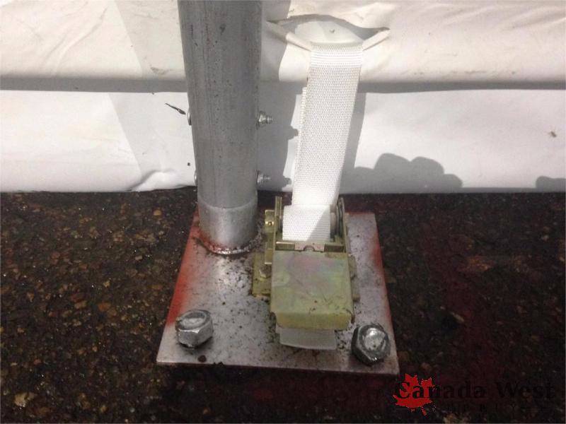 NEW 30 FEET X 40 FEET X 15 FEET FABRIC COVERED STORAGE BUILDING