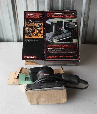 Craftsman 13 Sheet Pad Sander