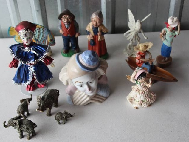 Assorted Figurines Including Lefton
