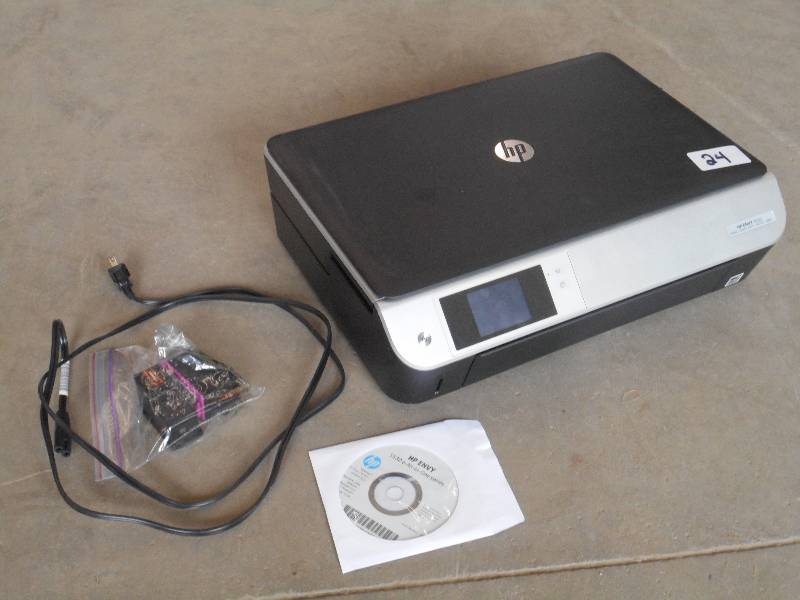 lot 24 image: HP Envy 5530 All-In-One PrintScan...