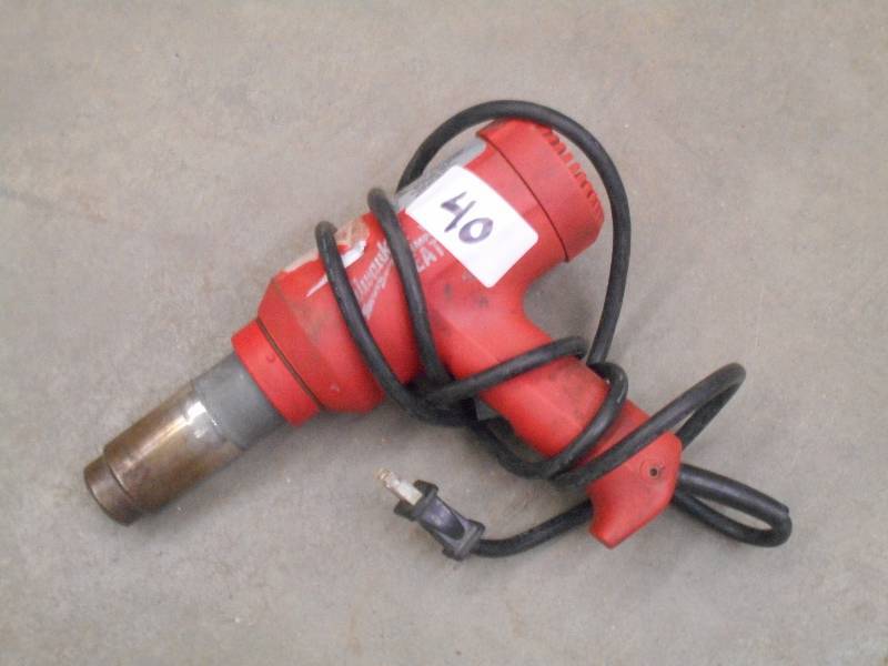 lot 40 image: Milwaukee Variable Temp Heat Gun ...