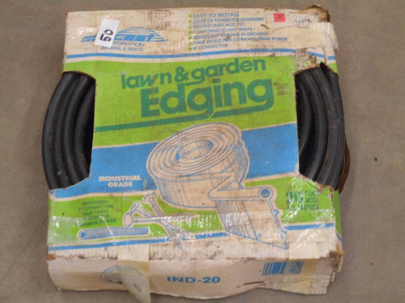 lot 50 image: Full 20ft Roll Of Lawn & Garden Edg...