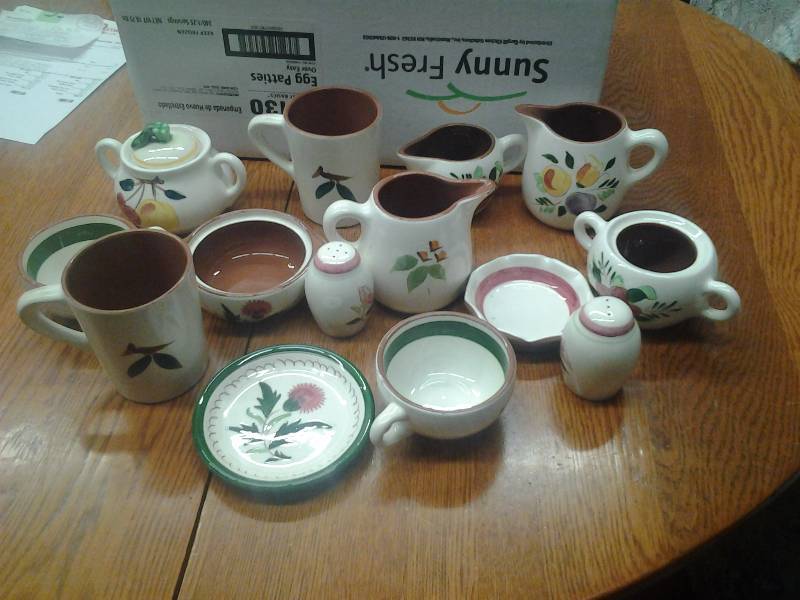 Various Patterns Of Stangl Pottery & Partial Of Dish Sets