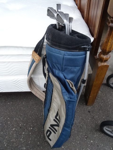Golf Clubs & Bag