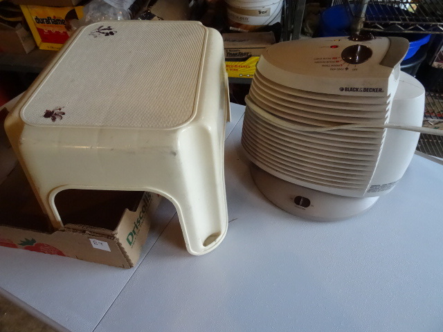 Heater & Foot Stool