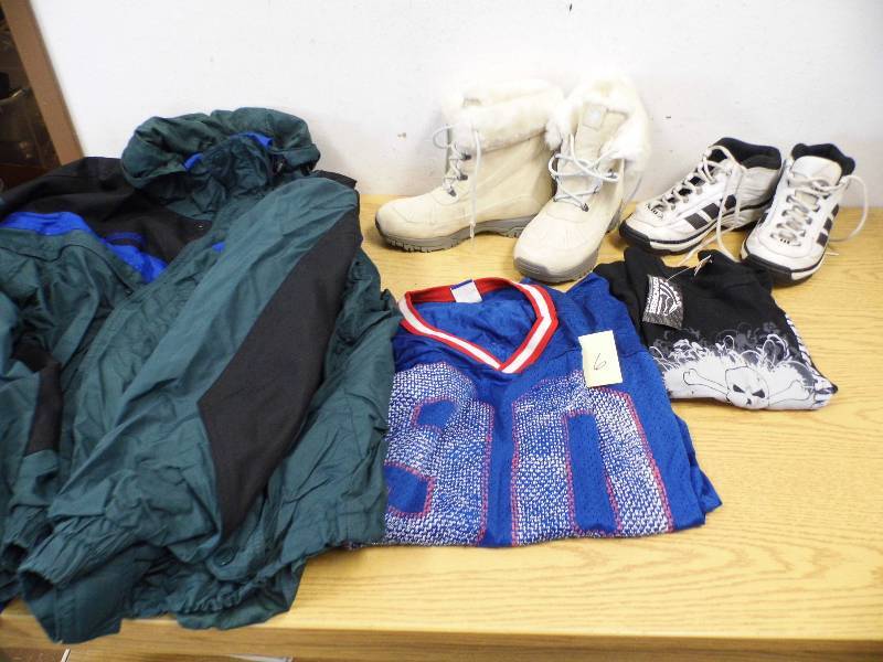 Columbia Boots - Adidas Jacket - Columbia Jacket