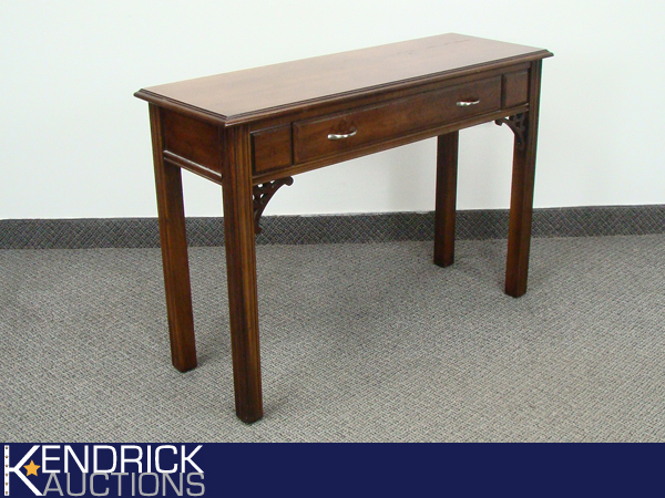 lot 7 image: Mid Century Lane Solid Wood Entryway Table