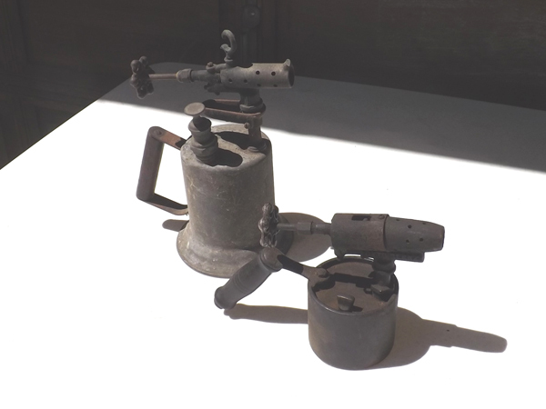 lot 12 image: 2 Antique Blow Torches