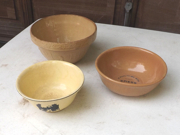 lot 69 image: Lot of Vintage Advertising Stoneware