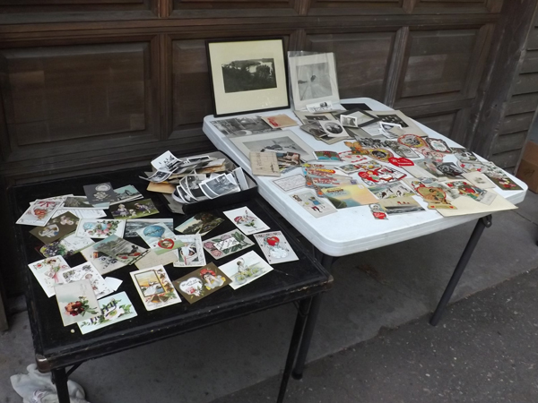 lot 70 image: Lot of Antique Photos, Valentines, Postcards, etc.