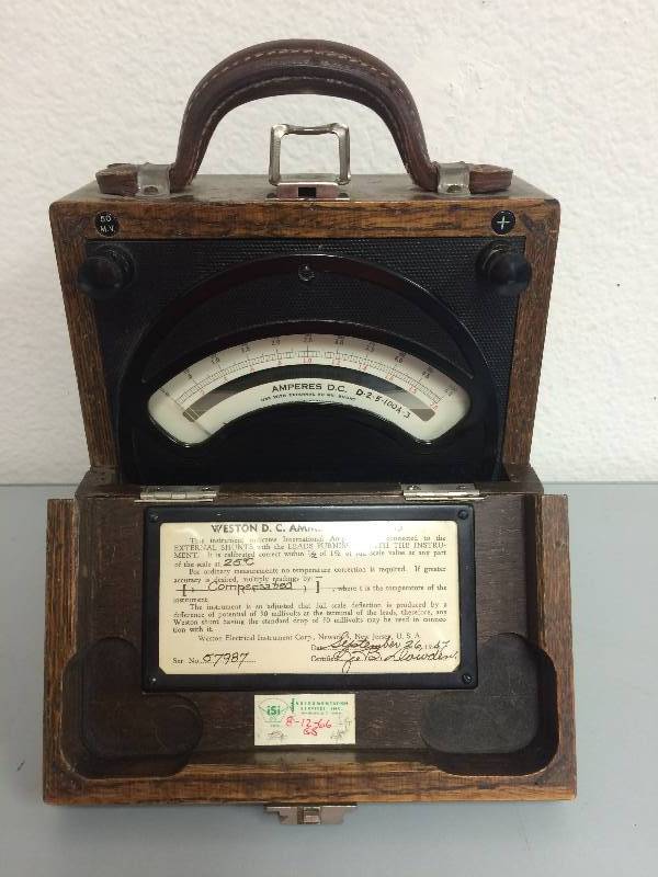 Weston D.C. Ammeter