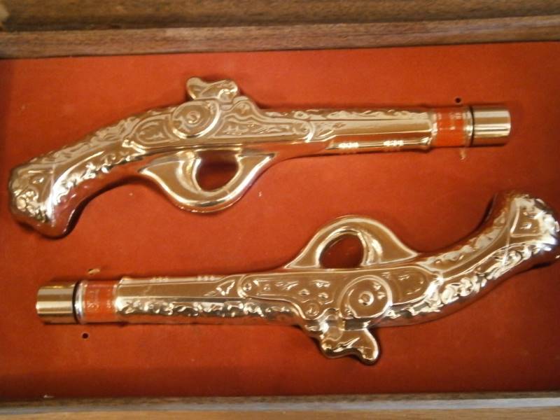 (2) Avon Decanters wBox