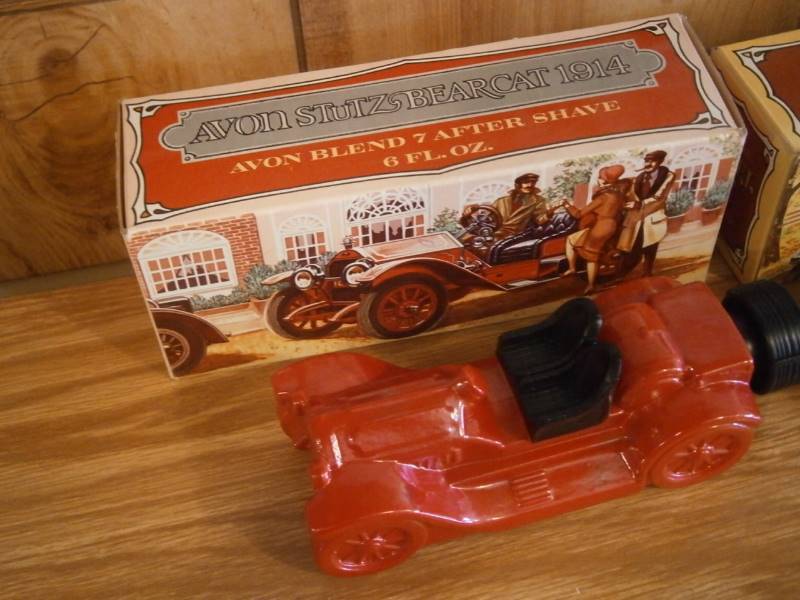 (3) Avon Decanters wBoxes