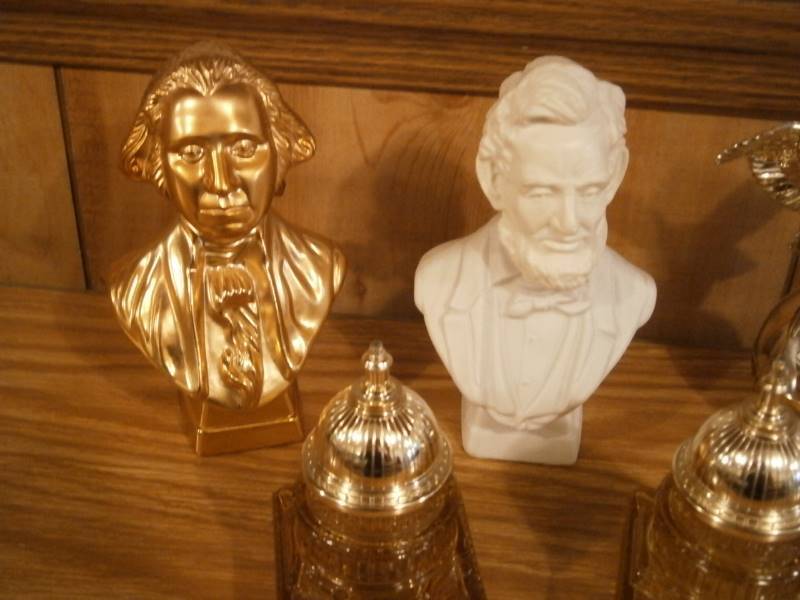 (7) Avon Decanters