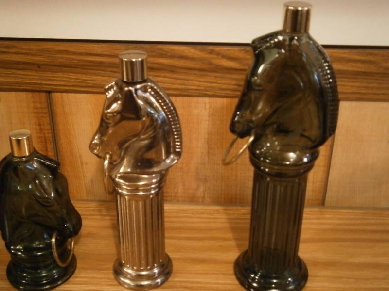 (4) Avon Decanters