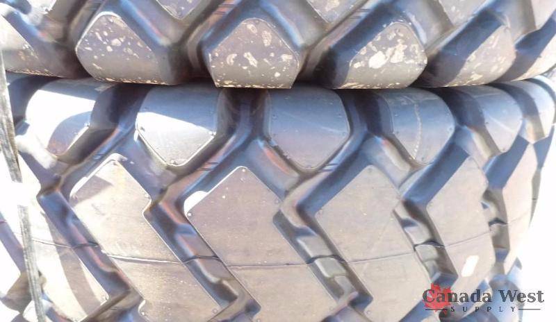 BRAND NEW LOT OF 4 X 17.5 X 25 LOADER TIRES E3L3B TIRES