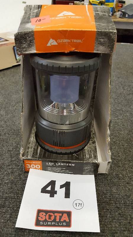 lot 41 image: Ozark Trail LED Latern