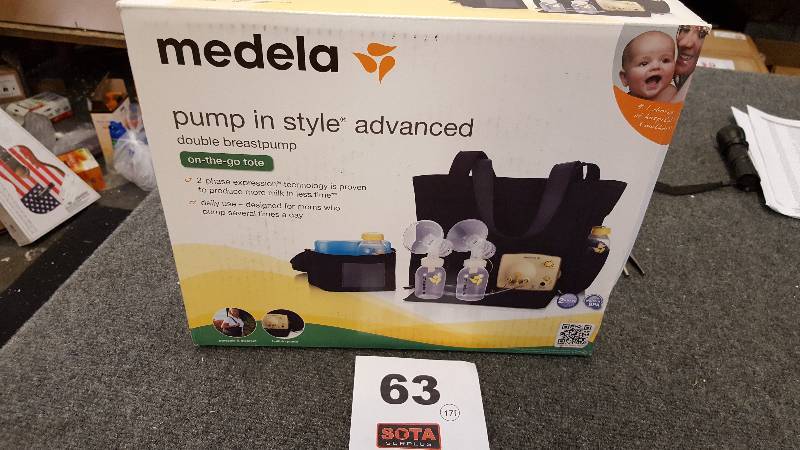lot 63 image: Medela Freestyle Hands-Free Double Electric Breast Pump