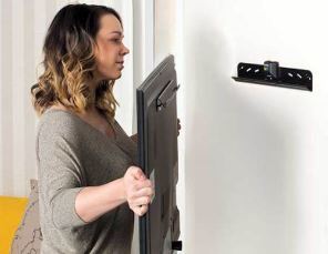 lot 32 image: SimplySafe Fixed-Position TV Wall Mount