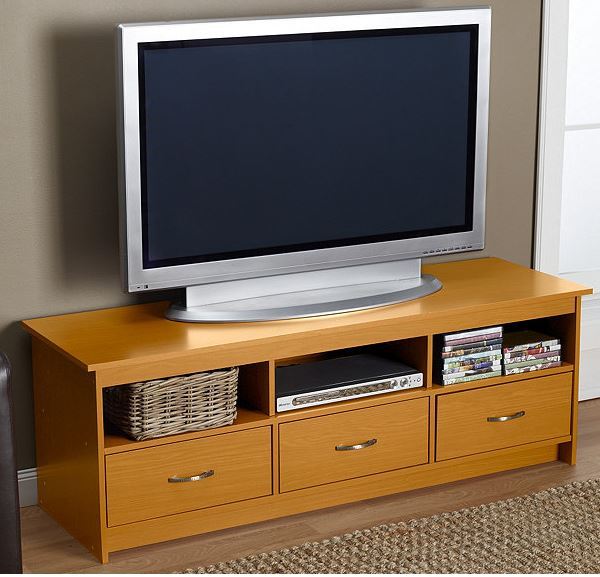 lot 87 image: alcove 3-Drawer Entertainment Console