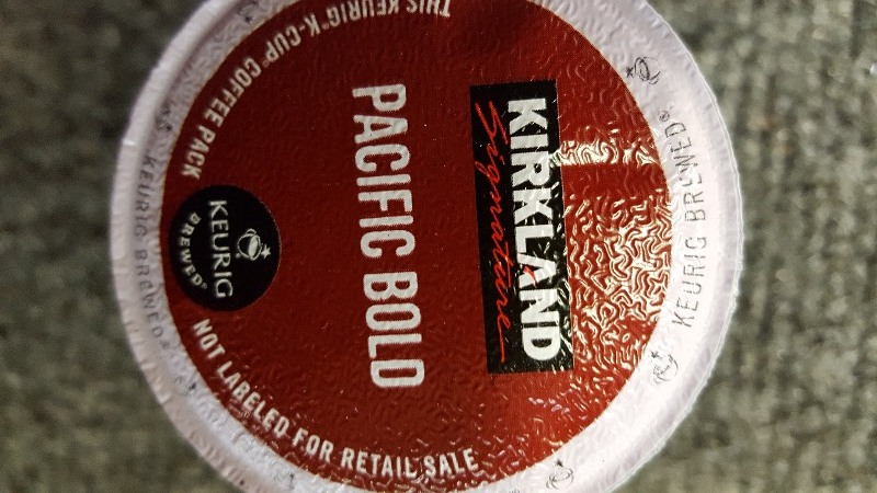 lot 140 image: Kirkland Pacific Bold K-Cups- 20 pack