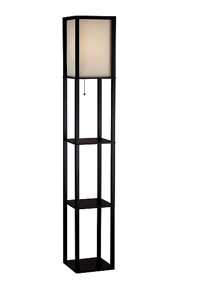 lot 156 image: McLeland Design 3-Shelf Floor Lamp