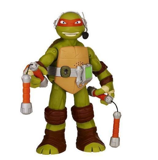 lot 33 image: Teenage Mutant Ninja Turtles Interactive Talking Michelangelo Action Figure
