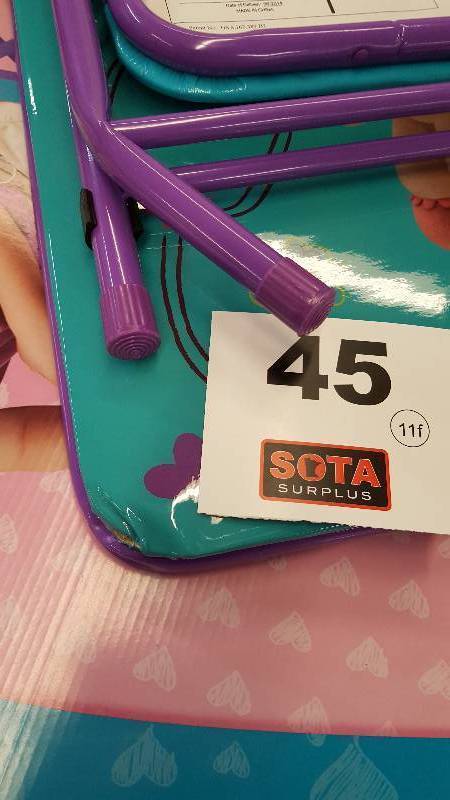 lot 45 image: Disney Doc McStuffins Activity Table Set