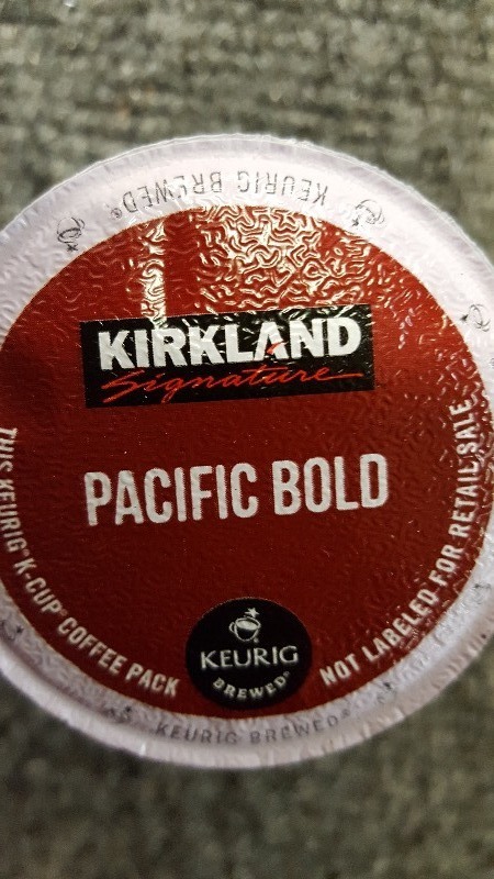 lot 140 image: Kirkland Pacific Bold K-Cups- 20 pack