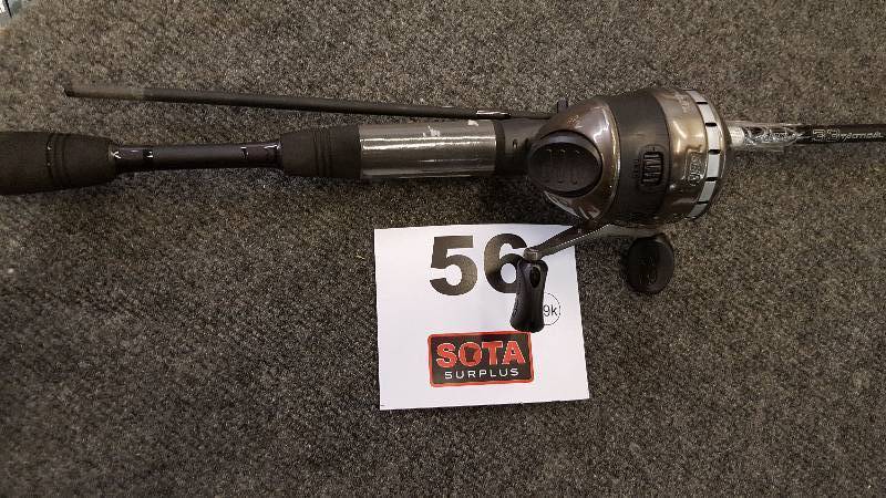 lot 58 image: ZEBCO 33 Tactical 6 Rod and Reel