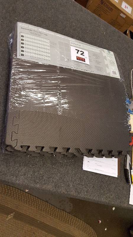 lot 72 image: Best Step Interlocking Comfort Flooring