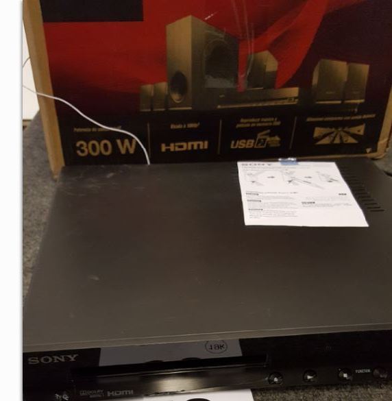 lot 63 image: Sony 300-Watt DVD Home Theater Sound System
