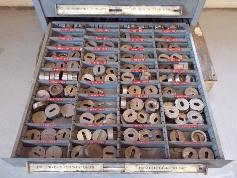 Oblong Dies for 2-12 Press