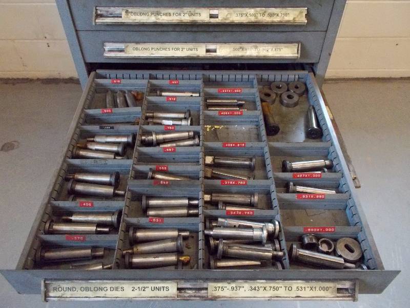 Round  Oblong Dies for 2-12 Press