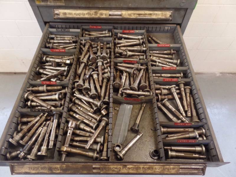 Assorted Oblong Punches for 1-12 Press