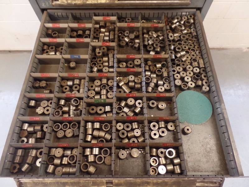 Round Dies for 1-12 Press